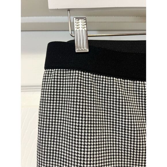 Talbots SoHo Ankle Pants in Black & White Houndstooth Sz 14 NWT - Picture 4 of 8
